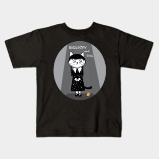 Wednesday and Thing Kids T-Shirt